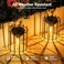KOOPER Solar Lanterns Outdoor Waterproof 4 Pack Upgraded Bright Hanging Solar Lights Outdoor Lanterns Decorative Auto ONOff Metal Hanging Lantern Lights for Pathway Yard Patio Garden Decor