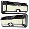 LECLSTAR Solar Outdoor Lights 4000Lm 268 LED Security Lights with 4 Wide Angle Motion Sensor Lights for Outside IP65 Waterproof Solar Powered Wireless Flood Wall Lights with 3 Modes