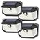 Brightever 4Pack Solar Wall Lights Outdoor with 3 Modes Reflector Waterproof Bright 178 LEDs Motion Sensor Security Lights Solar Powered Flood Lights for Patio Garden Yard Porch Garage Front Door