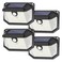 Brightever 4Pack Solar Wall Lights Outdoor with 3 Modes Reflector Waterproof Bright 178 LEDs Motion Sensor Security Lights Solar Powered Flood Lights for Patio Garden Yard Porch Garage Front Door