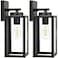BesLowe Outdoor Wall Light Fixtures Exterior Waterproof Wall Lanterns Bronze Porch Sconces Wall Mounted Lighting with E26 Sockets Glass Shades Modern Wall Lamps for Patio Front Door Entryway 2Pack