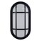 SINCELIGHT Oval LED Bulkhead Light for Wall and Ceiling Mount Opal Diffuser IP65 Waterproof for Indoor or Outdoor use 15W Warm White 2700K IK08 Class II