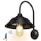 Ufelizor Solar Barn Light Solar Wall Sconce Light Outdoor with 3 Lighting Modes Motion Sensor Waterproof Farmhouse Light Outdoor for Chicken Coop Garage Shed