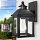 AEQ Solar Porch Lights Outdoor Solar Sconce Lights Outdoor with Motion Sensor Waterproof Wall Light with Clear Panel for Garage Porch Yard Front Door58 58 118in