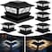 TW SHINE Solar Post Cap Lights 6 Pack 2 Modes Fence Post Solar Powered Lights Outdoor Waterproof for 4x4 5x5 6x6 Wood Posts Warm WhiteCool White for Yard Garden Porch Deck Patio Decor