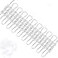 Lulin 100PCS Waterproof Super Bright Led Strip Lights White 46FT DC12V 3 LED Module for Letter Sign Advertising Sign with Tape Adhesive Backside