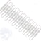 Lulin 100PCS Waterproof Super Bright Led Strip Lights White 46FT DC12V 3 LED Module for Letter Sign Advertising Sign with Tape Adhesive Backside