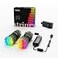 Twinkly Strings 400 LED RGB LED Light String for in and Outdoor Smart LED Lights Mappable LEDs Compatible with Alexa and Google Home IP44 Green Wire 105ft
