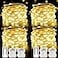 Albelt 4 Pack 100 LED Fairy Lights Battery Operated with Remote 33FT Waterproof Twinkle Lights with Timer 8 Modes Fairy String Light Outdoor Indoor for Bedroom Classroom DIY Christmas Decor Warm White