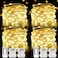 Albelt 4 Pack 100 LED Fairy Lights Battery Operated with Remote 33FT Waterproof Twinkle Lights with Timer 8 Modes Fairy String Light Outdoor Indoor for Bedroom Classroom DIY Christmas Decor Warm White