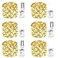 Albelt 6 Pack 100 LED Fairy Lights Battery Operated with Remote 33FT Waterproof Twinkle Lights with Timer 8 Modes Fairy String Light Outdoor Indoor for Bedroom Classroom DIY Christmas Decor Warm White