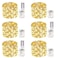Albelt 6 Pack 100 LED Fairy Lights Battery Operated with Remote 33FT Waterproof Twinkle Lights with Timer 8 Modes Fairy String Light Outdoor Indoor for Bedroom Classroom DIY Christmas Decor Warm White