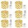 Albelt 6 Pack 100 LED Fairy Lights Battery Operated with Remote 33FT Waterproof Twinkle Lights with Timer 8 Modes Fairy String Light Outdoor Indoor for Bedroom Classroom DIY Christmas Decor Warm White