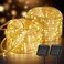 Brightown 2 Pack Solar Rope Lights Total 78FT 200LED Warm White Solar String Lights Outdoor IP65 Waterproof Solar Powered Fairy Lights with 8 Lighting Modes for Yard Garden Patio Tree Decoration
