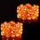 Jnaurb Halloween Pumpkin Lights 2 Packs 135ft 40 LED Battery Operated LED Pumpkin String Lights Waterproof Orange String Lights for IndoorOutdoor Wedding Bedroom Home Window Halloween Decorations