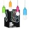 Fomlight 4 Hanging LED Kids Safe Lights for Treehouse Playhouse Camping IndoorOutdoor BatteryOperated Lamps with Pull Chain