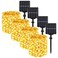 BesLowe Extralong 288FT 800LED Solar Fairy String Lights 4Pack 72FT 200 LED Outdoor Twinkle Lights Waterproof 8 Lighting Modes Warm White Copper Wire Lights for Deck Backyard Tree Garden Fence Pool Pa