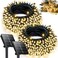 OZS 2Pack 240LED Solar String Lights Outdoor Waterproof Solar Christmas Lights with 8 Modes Memory Auto OnOff Solar String Lights for Outside Xmas Tree Garden Yard Patio Wedding Decor Warm White