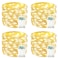 BOSSERN 4 Pack 60 LED Fairy Lights Battery Operated with Timer 20FT Waterproof String Lights Indoor Outdoor Cuttable Battery Light for Home Bedroom Wedding DIY Centerpiece Christmas Decorations Warm W
