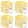 BOSSERN 4 Pack 60 LED Fairy Lights Battery Operated with Timer 20FT Waterproof String Lights Indoor Outdoor Cuttable Battery Light for Home Bedroom Wedding DIY Centerpiece Christmas Decorations Warm W