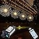 PXBNIUYA 4 Pack 800 LED Plug in Starburst Sphere LightsFirework Light 8 Modes Dimmable Remote ControlWaterproof Copper Wire Hanging Fairy Lights for Patio Parties Tent Christmas Warm White
