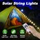 SMY Lighting 4 in 1 Solar Camping String Lights 426Ft Ultra Long String with 160LEDs Solar Powered and USB Rechargeable Light with Remote Control Portable Camping Light for Hiking Decorations