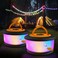 Zocelight 2pcs Camping String Lights2 in 1 Upgraded 328FT Rechargeable Tent Lights String with 19 Lighting ModesQuick Storage camping lightsPortable LED Lamp for Bedroom Yard Decor Christmas BlackOran