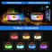 Zocelight 2pcs Camping String Lights2 in 1 Upgraded 328FT Rechargeable Tent Lights String with 19 Lighting ModesQuick Storage camping lightsPortable LED Lamp for Bedroom Yard Decor Christmas BlackOran