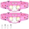 LHKNL Headlamp Flashlight High Lumen Bright LED Rechargeable Headlight with White Red Light 2Pack Waterproof Motion Sensor Head Lamp 8 Mode for Camping Running Hiking Fishing Gear Pink