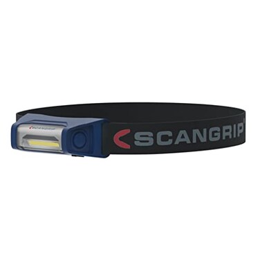 Scangrip IView Rechargeable COB LED headlamp Panoramic Beam Touchless onOff Sensor
