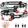 PLUSINTO 9 LED Headlamp Rechargeable 2 Pack 2000 Lumens Super Bright Head Lamp with Red Light 10 Modes Motion Sensor and Adjustable IPX5 Waterproof Headlight for Camping Hiking Running
