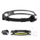 AlpsWolf Headlamp Rechargeable LED 1Pack 2 XPE LED and COB LED Head Lamp Motion Sensor 260 Wide Beam IPX4 Waterproof Rechargeable Headlight for Camping Accessories