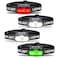 HOKOILN 4Pack LED Headlamp Rechargeable with Green Red Light 1300 Lumen UltraBright Flashlight Headlight for Camping Running Hiking Fishing Waterproof with 7 Modes