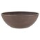 PSW Pot Collection M25C 10inch PlasticStoneWood Composite Low Bowl Planter No Drainage Hole Drillable Shallow IndoorOuter Pot for Succulents Bonsai Fairy Gardens Herbs Chocolate