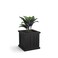 Mayne Cape Cod 14Inch Square Planter SelfWatering WeatherResistant Planter for Flowers Durable Outdoor Design for Patio Porch or Entryway