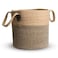 Zoes Homeware Jute Rope Basket 12x12 Woven Plant Pot Cover Boho IndoorOutdoor Multifunctional Storage