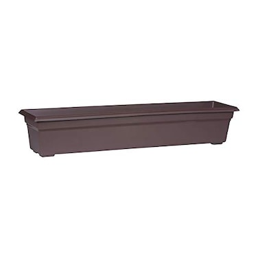 Novelty Root Vessel 16363 Brown Countryside Flower Box Planter 36Inch