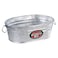 Behrens Hot Dipped Galvanized PlanterTub 4 Gallon 00OV 4Gallon Oval Steel Tub