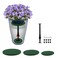 Axcoix Adjustable Height Plant Risers for Inside Pots 1221 Planter Inserts for Large Pots Planter Lift Insert for Tall Square Round Taper Planters 6 8 10 Base or Top