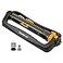 Melnor 65167AMZ XT Turbo Oscillating Sprinkler 4500 sq ft Quick Connect Bundle 3Way Adjustable Black Yellow