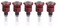 Sprinkler Rain Bird RVAN24360 1724 ft Full Circle Pattern Rotary Nozzles 360 Degree 5pcs in a Bag