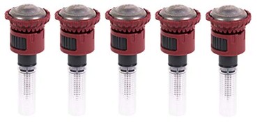 Sprinkler Rain Bird RVAN24360 1724 ft Full Circle Pattern Rotary Nozzles 360 Degree 5pcs in a Bag