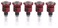 Sprinkler Rain Bird RVAN24360 1724 ft Full Circle Pattern Rotary Nozzles 360 Degree 5pcs in a Bag