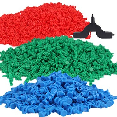 LHX 90 pcs 90180360 Angle Sprinklers Miniature Garden Lawn Water Spray Atomization Sprinkler Nozzle Irrigation System Plant Waterer Garden Irrigation Sprinkler