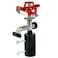 Chapin International Chapin 4984 TPost Impact Sprinkler 360 Degree Automatic Impact Sprinkler for Small Gardens and Lawns Up to 85ft Coverage Area Red