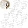 Happy Tree 10 Pack White Fire Sprinkler Head Guard Cover Cage Protector for Both 12 34 Fire Head for Protecting Flush Mount Side Wall Pendent Head Fire Sprinkler Covers for Ceiling