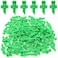 safycaby 100PCS Drip Irrigation Emitters Micro Sprinkler Heads Micro Garden Lawn Water Spray Misting Nozzle Sprinkler Irrigation for Plant Irrigation Systems Green 180
