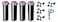 K-Rain K Rain ProPlus 34 Reclaimed Water RCW Gear Drive Rotor Sprinkler 4 12 PopUp 22 50 Spray Distance 40 360 Arc Spray Pattern with FullCircle Includes Install Kit 4 Pack