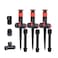 Eden 96093 MultiAdjustable Flex Design Garden Sprinkler with Extension Set Great for DIY Gardening Product