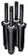 Rain Bird 1804AP4PK Professional PopUp Sprinkler Adjustable 0 360 Pattern 8 15 Spray Distance 4 Popup Height 4Pack